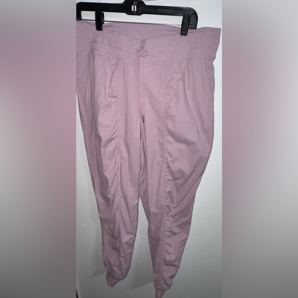 Lululemon Women's Pink dance studio joggers lined ****PLEASE READ DESCRIPTION*